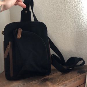 NWOT Vagrant traveler cotton canvas crossbody bag